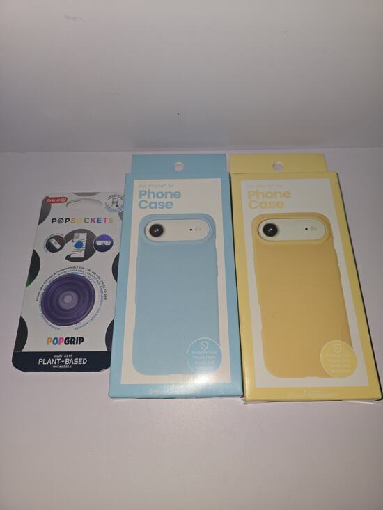 PopSockets Other - Popsocket Iphone Air Cases Bundle Lot Yellow Blue